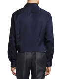 Solid Dress Shirt, Navy