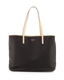 classic nylon harmony baby bag, black