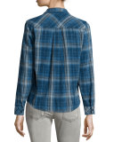 The Workwear Slim Boy Shirt, Abbot Plaid