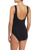 Strappy Underwire One-Piece Swimsuit