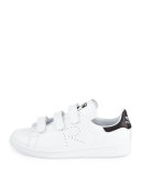 Stan Smith Triple-Strap Sneaker, White/Black