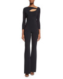 Rinuccia Yoke-Cutout Jumpsuit