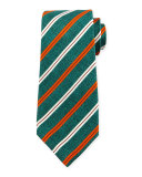 Grenadine Striped Silk Tie