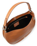 Nomad Leather Hobo Bag, Saddle