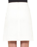 Sailor-Front A-Line Skirt