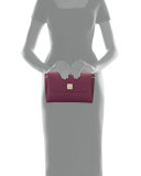 Milla Small Leather Clutch Bag