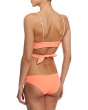 Costa Fiesta Chloe Crisscross Swim Top, Sorbet