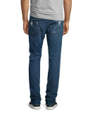 Paxtyn Distressed Denim Jeans, Forgotten Cove