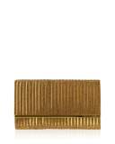 Manhattan Crystal Chain Clutch Bag, Gold