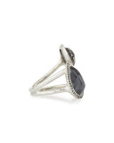 Stella Hematite & Diamond Cocktail Ring