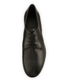 Maye Leather Lace-Up Oxford, Black