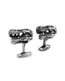 Sterling Silver T-Rex Cuff Links