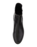 Basilico Leather Chelsea Boot, Nero