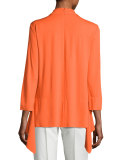 3/4-Sleeve V-Neck Layered Tunic