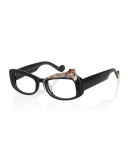 Rose et L'avenir Optical Frames, Black