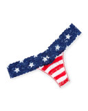 Stars & Stripes Signature Lace Low-Rise Thong