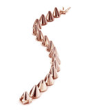 Small Cone Bracelet, Rose Gold