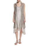 Molly Long Lace Vest