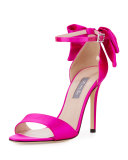 Trancebis Satin Bow Sandal