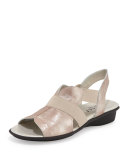 Estelle Strappy Stretch Sandal, Sand