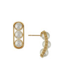 Kobe 18k Akoya Pearl Earrings