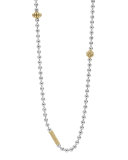 Icon Caviar Station Necklace