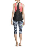 Venice Printed Sport Capri Leggings