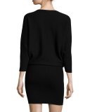 Athel B. 3/4-Sleeve Dress