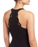 Souple Lace-Trimmed Bodysuit