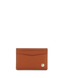 Boston Leather Card Case, Tan