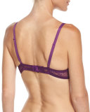 Trenta Hidden Underwire Bra, Plum