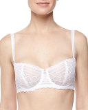 Merci Demi Cup Bra, White