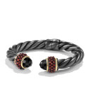 Bracelet with Black Onyx, Garnet and 18k Gold