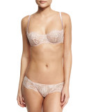 LA Ballerine Lace Briefs, Pink
