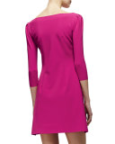 Marcelle 3/4-Sleeve Cocktail Dress, Lapone