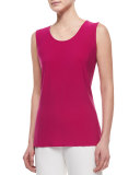 Sleeveless Long Tank, Petite