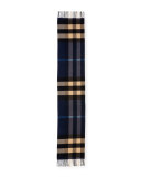 Oversized Mega-Check Cashmere Scarf