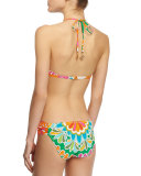 Tamarindo High-Neck Swim Top, Multi