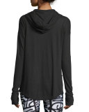 Tri-Blend Thumbhole Athletic Hoodie