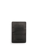 Leather Card Case with Money Clip