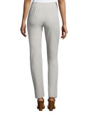 Mid-Rise Skinny Pants, Tan
