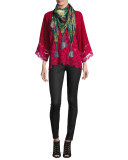 Tasho Georgette Dolman Top