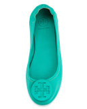 Minnie Travel Logo Ballerina Flat, Biscayne