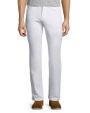 Warbucks Slim-Straight Jeans, White