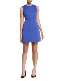 sleeveless cutout mini dress