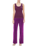 Solid Velour Pants