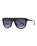 Vandaly Shield Sunglasses, Black