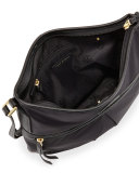 Nylon Swing Pack Crossbody Bag, Black
