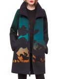 Jenko Turf-Print Neoprene Parka, Multi