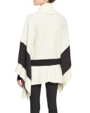 Francois Long-Sleeve Knit Top, Black
